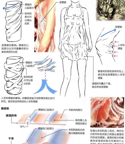 动漫萝莉的画绘办法 各类漫绘脚色 CG本绘 画绘姿势参考素材 摹仿