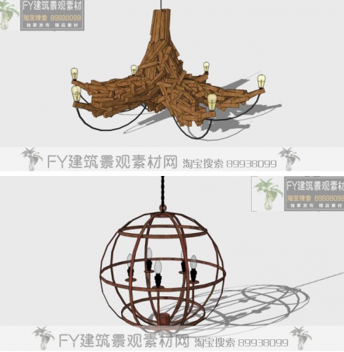 su竹造灯笼吊灯中式吊挂圆形竹编灯笼竹球模子草图巨匠竹造灯具