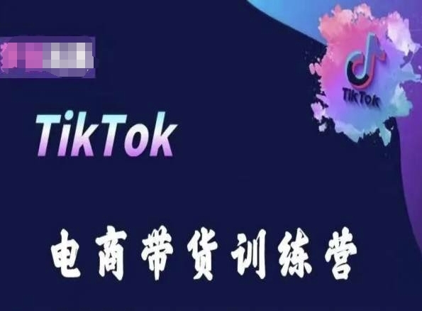 TikTok电商带货锻炼营，跟从时期潮水，跨境挖金